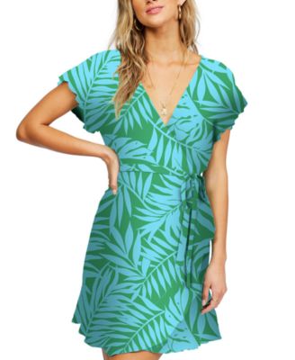 Wrap And Roll Mini Wrap Dress ☀ Reviews ...
